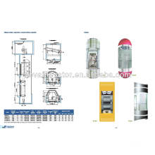 Panoramic Elevator Lift, Round Glass Commercial Elevator, Residential Panoramic Lift, Observation Elevator